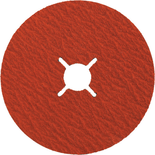 Disque en fibre Cerabond X, C&eacute;ramique, 24, 4-1/2" Dia x 7/8" Arbre Oxymax Inc