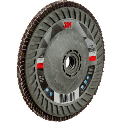 769F Quick Change Flap Disc, 5" x 5/8"-11, Type 29, 120+ Grit, Ceramic Oxymax Inc