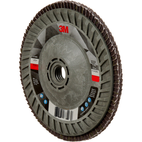 769F Quick Change Flap Disc, 5" x 5/8"-11, Type 29, 120+ Grit, Ceramic Oxymax Inc