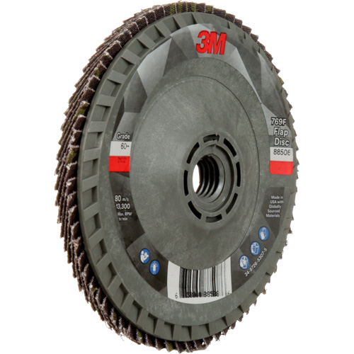 769F Quick Change Flap Disc, 4-1/2" x 5/8"-11, Type 29, 60+ Grit, Ceramic Oxymax Inc
