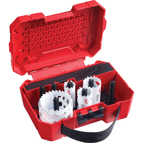 Hole Dozer Carbide Teeth Hole Saw Kit, 9 Pieces Oxymax Inc