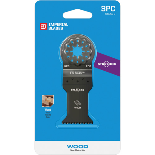 Starlock 1-3/8" Standard Wood Blades Oxymax Inc