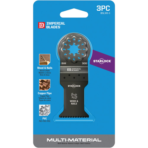 Starlock 1-3/8" Standard Wood & Nails Blades Oxymax Inc