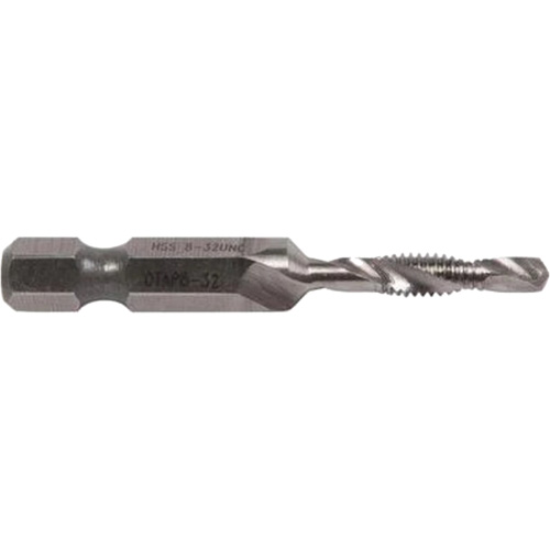 Drill/Tap Bit, #8, High Speed Steel Oxymax Inc