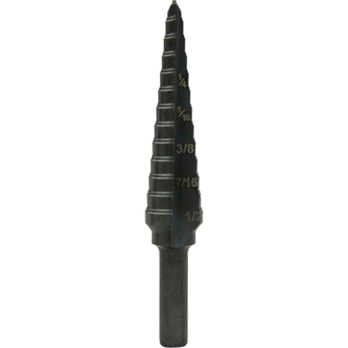 Step Bit, 1/8"/3.2 mm - 1/2"/12.7 mm  Oxymax Inc