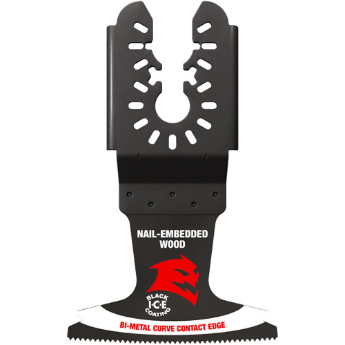 Demo Demon 2-1/2" Universal Fit Bi-Metal Oscillating Blade for Nail-Embedded Wood Oxymax Inc