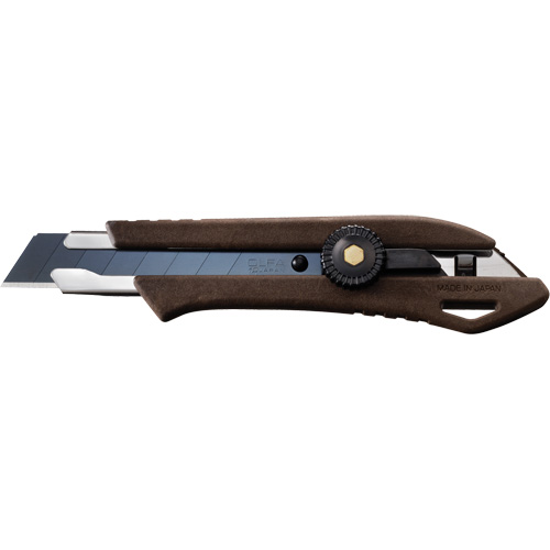 Ratchet Lock Knife, 18 mm, Wood Handle Oxymax Inc