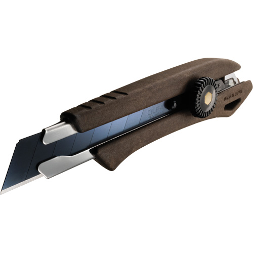 Ratchet Lock Knife, 18 mm, Wood Handle Oxymax Inc