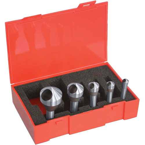 Jeu d'outils d'&eacute;bavurage & fraises 60° CLEVELAND Oxymax Inc