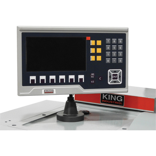 Tour &agrave; m&eacute;tal, dispositif de tournage conique les c&ocirc;nes et affichage num&eacute;rique, 75" lo x 32" la x 53" h Oxymax Inc