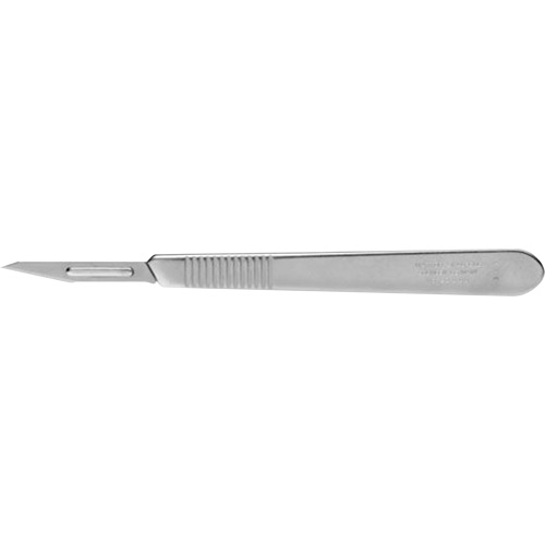 Small GRAFIX Scalpel with Prominent Point, Metal Blade Oxymax Inc