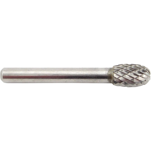 Fraise en carbure ovale &agrave; coupe agressive, SE-3, 3/8" dia., 1/4" Tige, 5/8" Prof. de la coupe Oxymax Inc