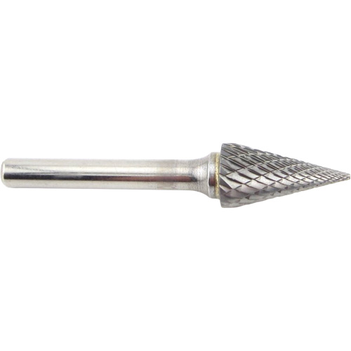 Fraise en carbure conique &agrave; coupe agressive, SM-5, 1/2" dia., 1/4" Tige, 7/8" Prof. de la coupe Oxymax Inc