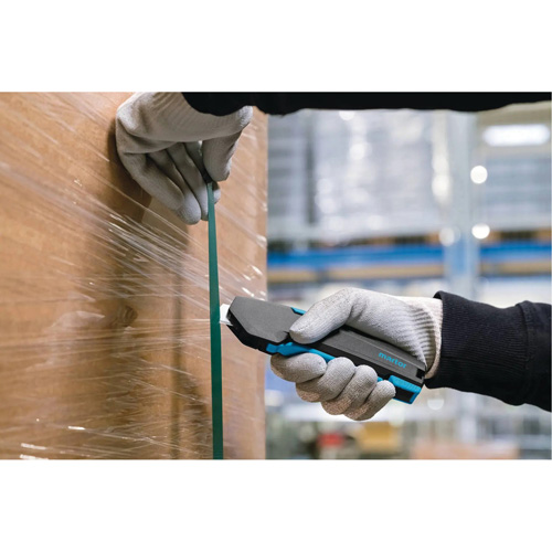 Couteau de s&eacute;curit&eacute; SECUPRO 425 avec lame trap&eacute;zoidale &agrave; pointe arrondie, 15 mm, Prise en Plastique Oxymax Inc