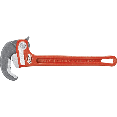 RapidGrip Pipe Wrench, 1-1/2" Jaw Capacity, 14" Long Oxymax Inc