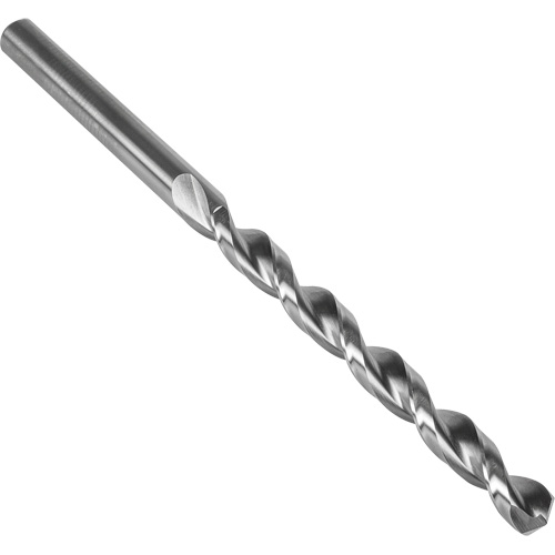 Parabolic Flute Taper Length Drill Bit, 9.50 mm, High Speed Steel, 115 mm Flute, 135° Point Oxymax Inc