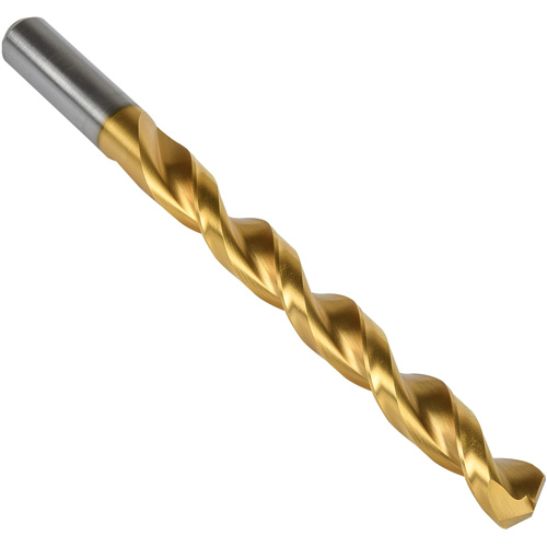Jobber Drill Bit, High Speed Steel, 3/16", 3-1/2" L, 2-5/16" Flute, 135° Point Angle Oxymax Inc