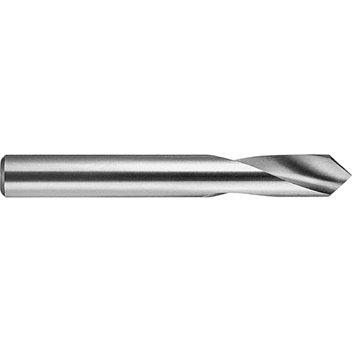 Spotting Drill, Bright, Short Length, 1/2", High Speed Steel, 120° Point Oxymax Inc