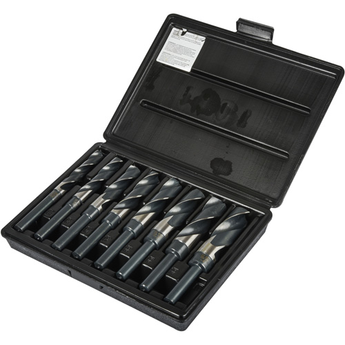 Reduced Shank Drill Bit Set, 8 Pieces, High Speed Steel Oxymax Inc