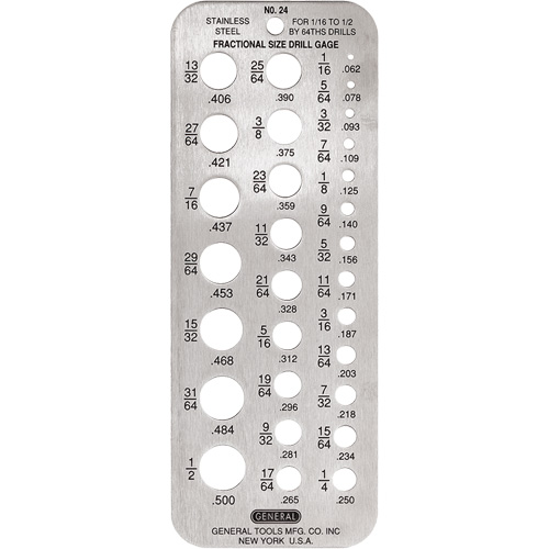 Hobby Drill Gauge Oxymax Inc