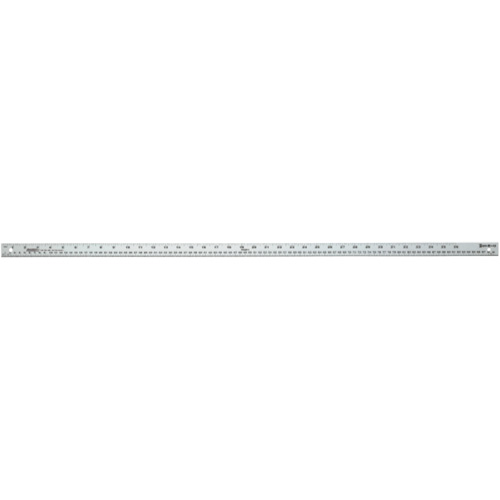 M&egrave;tre-r&egrave;gle m&eacute;trique/imp&eacute;rial, 3.28'/1 m lo, Aluminium, Graduations de 1/8" (1 mm) Oxymax Inc
