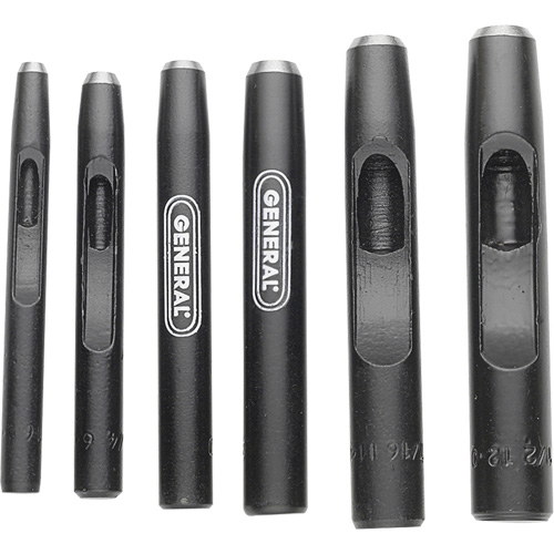 Jeu de poinçons creux en acier, 6 morcea Oxymax Inc