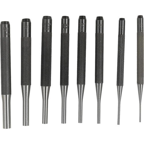 Drive Pin Punches, 8 Pieces Oxymax Inc