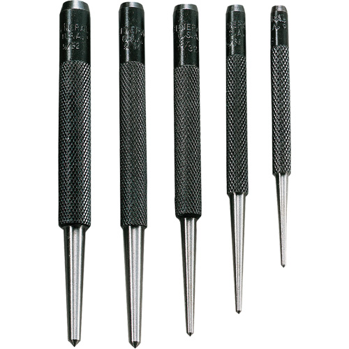 Center Punch Set, 5 Pieces Oxymax Inc