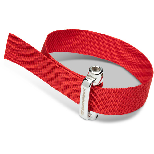 3/8" & 1/2" Drive Heavy-Duty Oil Filter Strap Wrench Oxymax Inc