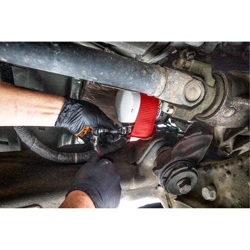 3/8" & 1/2" Drive Heavy-Duty Oil Filter Strap Wrench Oxymax Inc