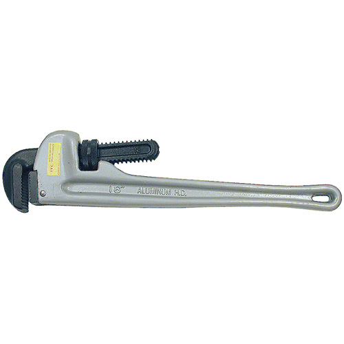 Pipe Wrench, 2-1/2" Jaw Capacity, 18" Long, Non-Ergonomic Handle Oxymax Inc