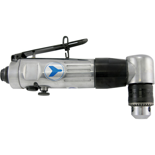 Heavy-Duty Reversible Angle Head Drill, 3/8" Chuck, 1700 No Load RPM Oxymax Inc