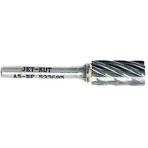 Fraise cylindrique pour aluminium/mat&eacute;riaux non ferreux A5-NF JET-KUT, 1/2" Dia., 1/4" Tige Oxymax Inc
