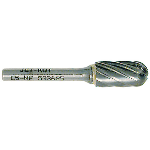Fraise &agrave; bout sph&eacute;rique pour aluminium et mat&eacute;riaux non ferreux C5-NF JET-KUT, 1/2" dia. Oxymax Inc