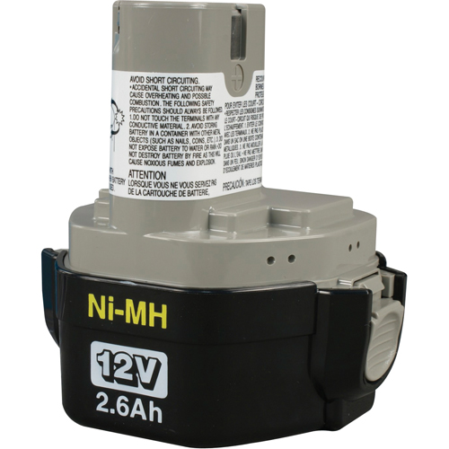 Pod-Style Battery, Ni-MH, 12 V, 2.6 A Oxymax Inc
