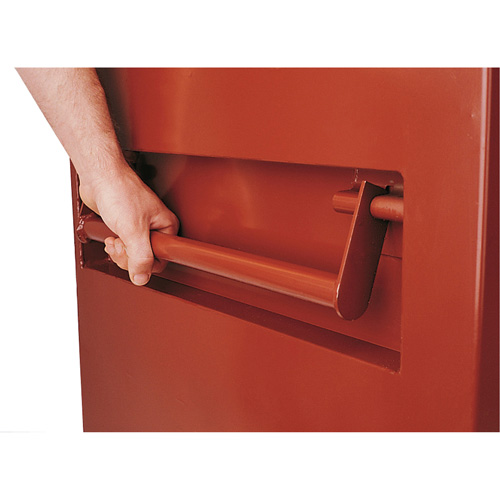 Armoire &agrave; tablettes Jobsite, Acier, 47,5 pi³, Rouge Oxymax Inc