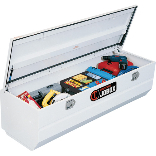 Coffre &agrave; outils robuste pour camion, 20-1/4" x 58-1/2" x 19", Acier, Beige/Noir/Bleu/Brun/Vert/Gris/Orange/Rouge/Argent/Havane/Jaune Oxymax Inc