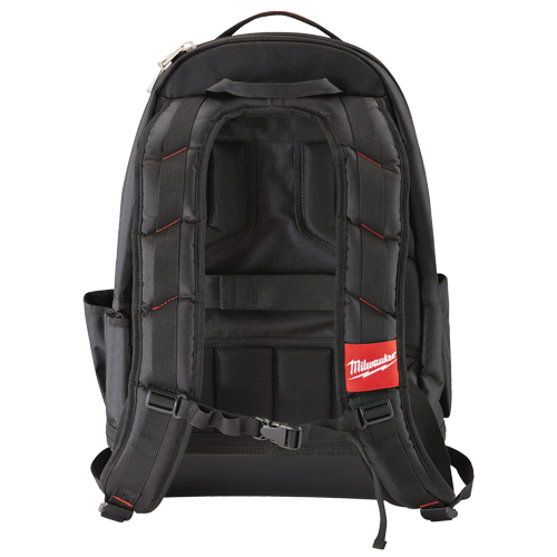 Jobsite Backpack, 20" L x 16" W, Black, Ballistic Oxymax Inc