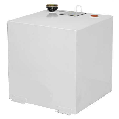 R&eacute;servoir de transfert pour carburant en acier, Acier, Capacit&eacute; 50 gal., Blanc Oxymax Inc