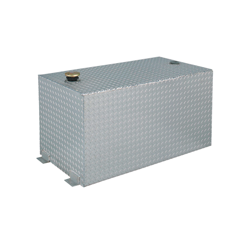 Aluminum Fuel Transfer, Aluminum, 100 Gal. Capacity, Silver Oxymax Inc