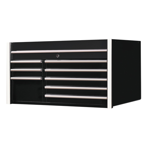 Coffre &agrave; outils s&eacute;rie RX, 41" la, 8 tiroirs, Noir Oxymax Inc