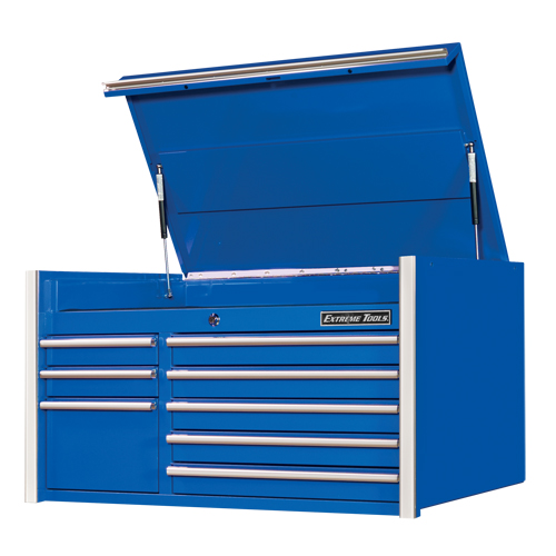 Coffre &agrave; outils s&eacute;rie RX, 41" la, 8 tiroirs, Bleu Oxymax Inc