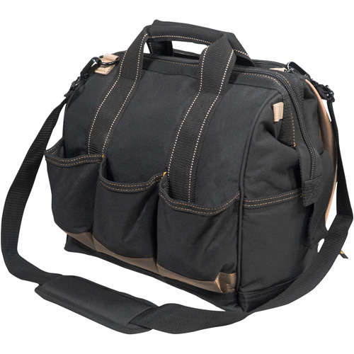 Multi-Compartment Tool Carrier, Polyester, 33 Pockets, Black Oxymax Inc
