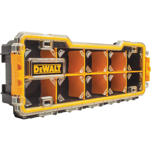 Organisateur avec compartiments PRO, 6-5/8" la x 17-5/8" p x 2-7/8" h, Noir/Jaune Oxymax Inc