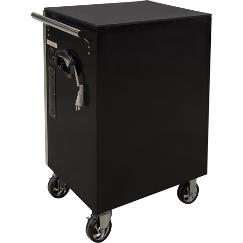 Chariot &agrave; outils &agrave; usage intensif, 7 tiroirs, 28" la x 22" p x 42-3/8" h, Noir Oxymax Inc