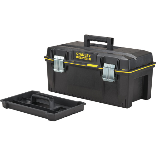 FatMax&reg; Structural Foam Tool Box, 23" W x 12' D x 10-1/2" H, Black/Yellow Oxymax Inc