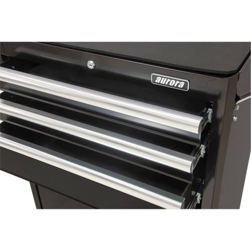 Chariot &agrave; outils industriel, 3 tiroirs, 29-4/5" la x 21-1/5" p x 38-4/5" h, Noir Oxymax Inc