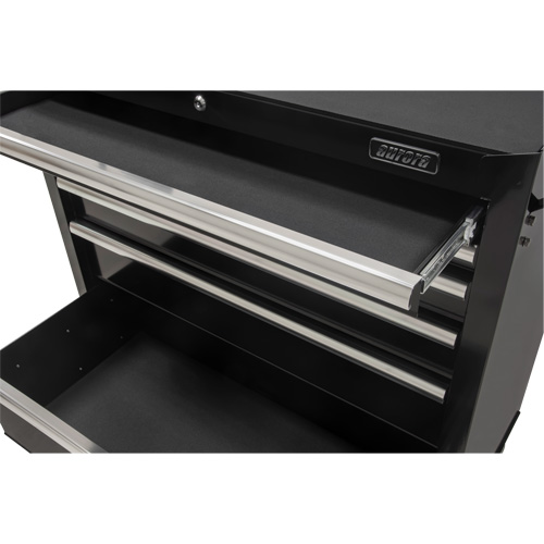 Chariot &agrave; outils industriel, 6 tiroirs, 39" la x 20-4/5" p x 38-1/2" h, Noir Oxymax Inc