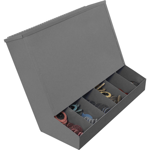 Gravity Feed Dispenser with Lid Oxymax Inc
