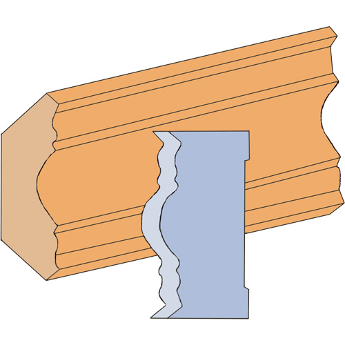Fancy Cove Moulding Cutter Set Oxymax Inc